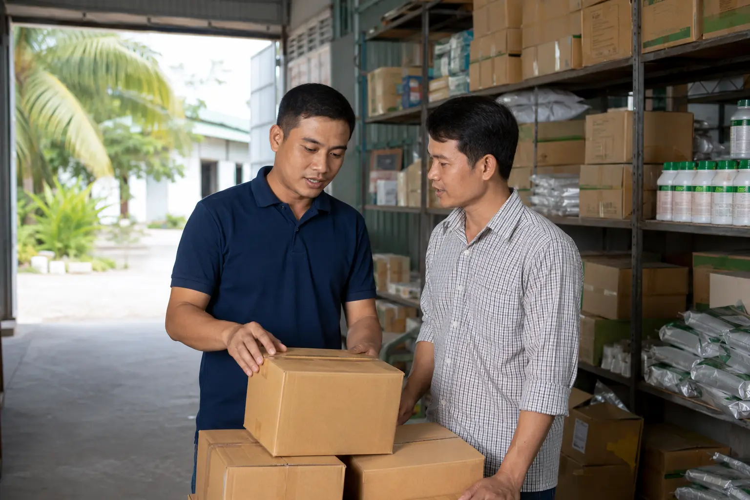 Minh họa hoạt động thị trường của NFC Tây Nam Bộ